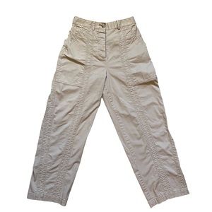 GREY by Jason Wu Stretch Twill Straight Leg Pants in Flaxe